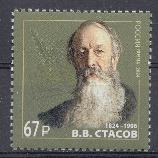 3193 Россия 2024 год. 200 лет со дня рождения В.В. Стасова (1824-1906), художественного и театрального критика.