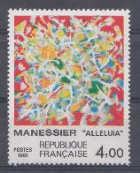 37. Живопись. Франция 1981 год. Manessier  "ALLELUIA".