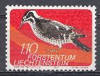 Птицы. Лихтенштейн 1974 год.