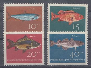 Рыбы. ФРГ 1964 год. 