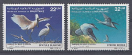 Птицы. Исламская Республика Мавритания 1986 год. 