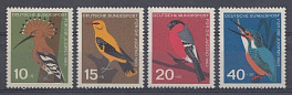 Птицы. ФРГ 1963 год. Лесные птицы.