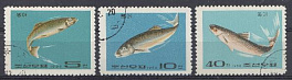 Морская фауна. КНДР 1969 год. Промысловые рыбы.
