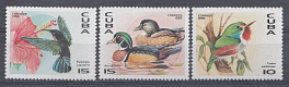 Птицы. Куба 1996 год. Водоплавающие утки. Колибри.