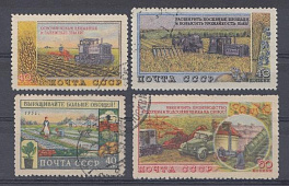 1707- 1710  СССР 1954 год. За подьём сельского хозяйства.
