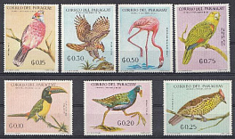 Птицы. Парагвай 1970 год.