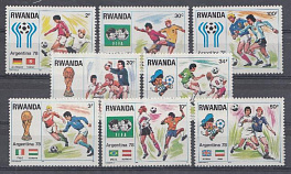 Футбол. Руанда 1978. Чемпионат мира по футболу Аргентина-78. 