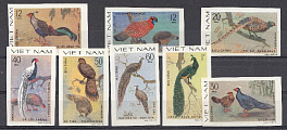 Птицы. Вьетнам 1978 год. Фазаны.