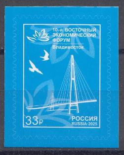 3482 Россия 2025 год. X Восточный экономический форум.  г. Владивосток.