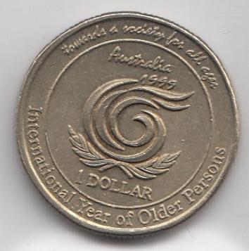 1 доллар 1999 год. IRB 