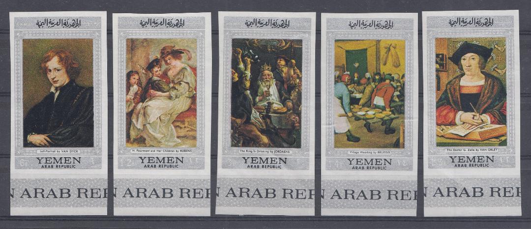 Живопись. Арабская Республика Йемен. Эпоха возрождения. Ван Дейк. Рубенс. 