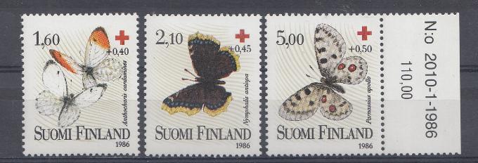 Бабочки. Финляндия 1986 год. 