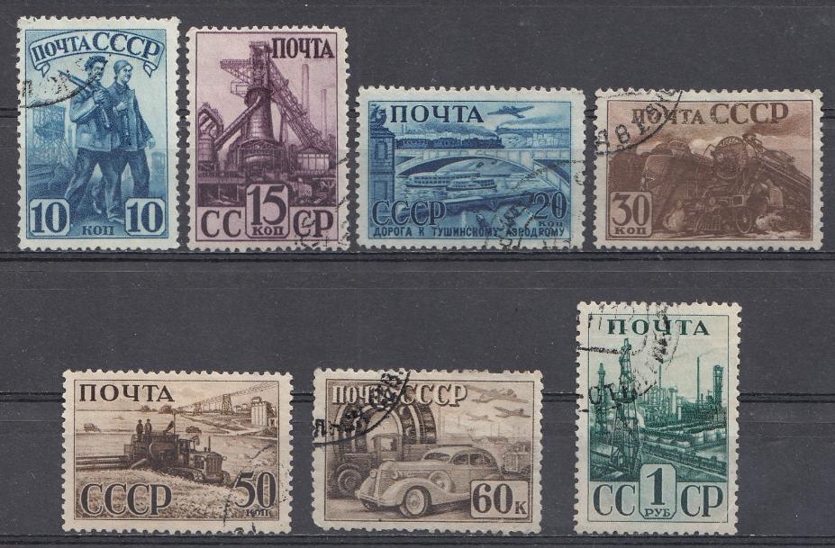 687- 693  СССР 1941 год. Индустриализация в СССР.