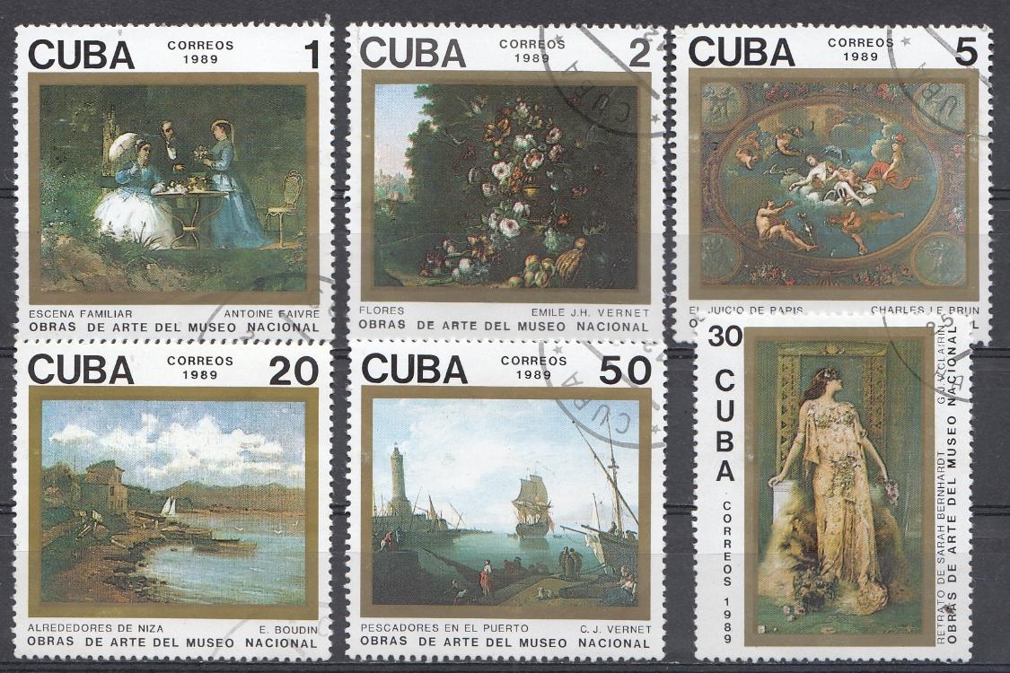 Живопись . Куба 1989 год.