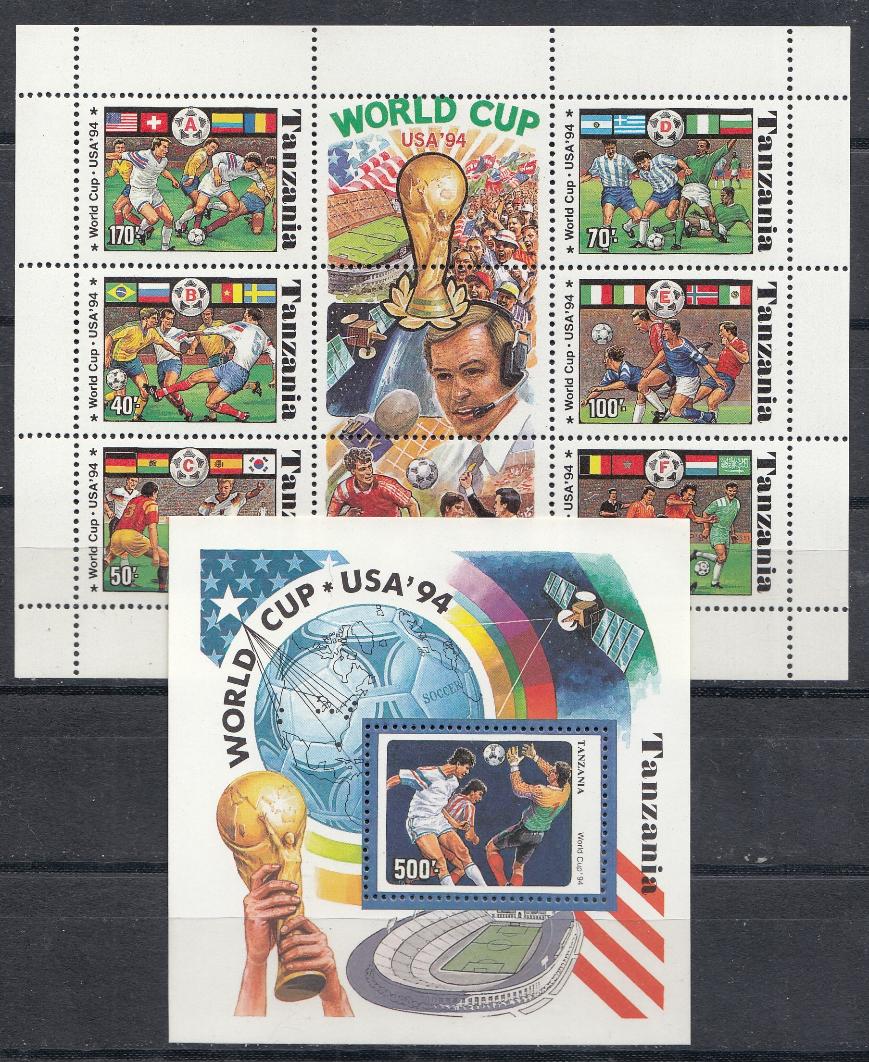 Футбол ЧМ США -94. Танзания 1994 год. Кубок Мира.