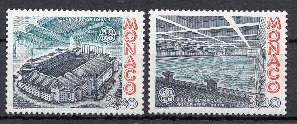 Спорт. Стадионы. Монако 1987 год. 