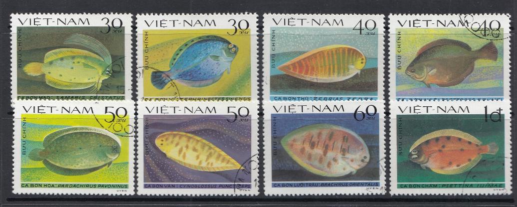 Морские рыбы. Вьетнам 1985 год.