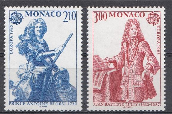 Европа.  Монако 1985 год.