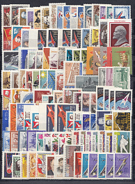 Полный годовой набор 1962 года. СССР 1962 год. 149 марок 3 блока.
