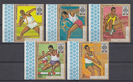 1968 год Бурунди. XIX летние Олимпийские игры. Мехико-68  Летние виды спорта.