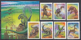 Доисторические животные. Танзания 1994 год.