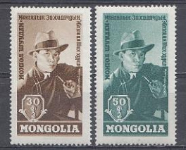 60 лет. Дашдоржийна Нацагдоржа. Монголия 1966 год.