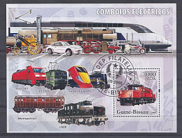 Железно- дорожный  транспорт. Гвинея Биссау 2006 год.
