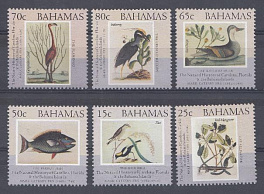Фауна. Багамские острова  2002 год. Флора. Живопись.
