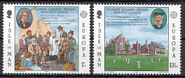 Европа. Учёный,   поэт  Томас Эдвард Браун. Остров Мэн 1980 год.