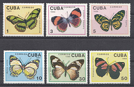 Бабочки . Куба 1989 год.