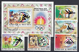 Летние ОИ Монреаль- 1976.  Верхняя Вольта 1976 год. 