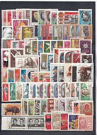 1969 год. Годовой набор почтовых марок СССР 114 марок+ 7 блоков.