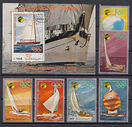 Летние Олимпийские игры. Мюнхен - 72Парусный спорт.  Арабская Республика Йемен  1972 год.