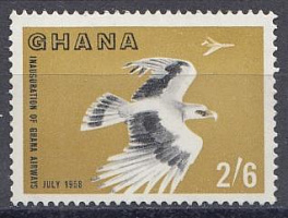 Птицы. Гана 1958 год.