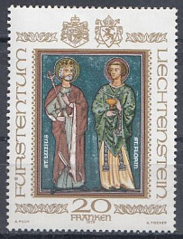 Живопись. Библейский сюжет.  Лихтенштейн 1979 год. 