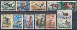 Фауна. Животный мир Румынии. Румыния 1956 год.