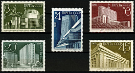 5390-5394. СССР 1983 год. Новостройки Москвы