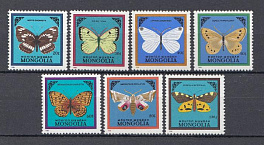 Бабочки. Монголия 1986 год. 