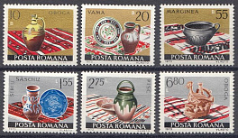 Искусство. Выставка керамики. Румыния 1973 год.