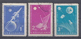 Космос. Болгария 1963 год. Советская автоматическая станция " Луна-4".