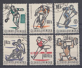 Спорт. 1963 год. Чехословакия. Виды спорта.