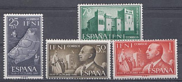 Испанские колонии. Испания 1961 год. IFNI.